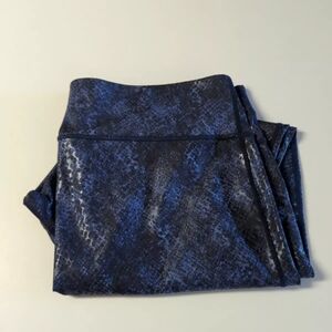 Ideology snakeskin pattern leggings 2x